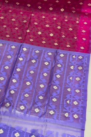 Matching Jamdani Saree