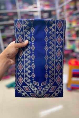 পান্জাবি গলা জামদানি থ্রি পিছ